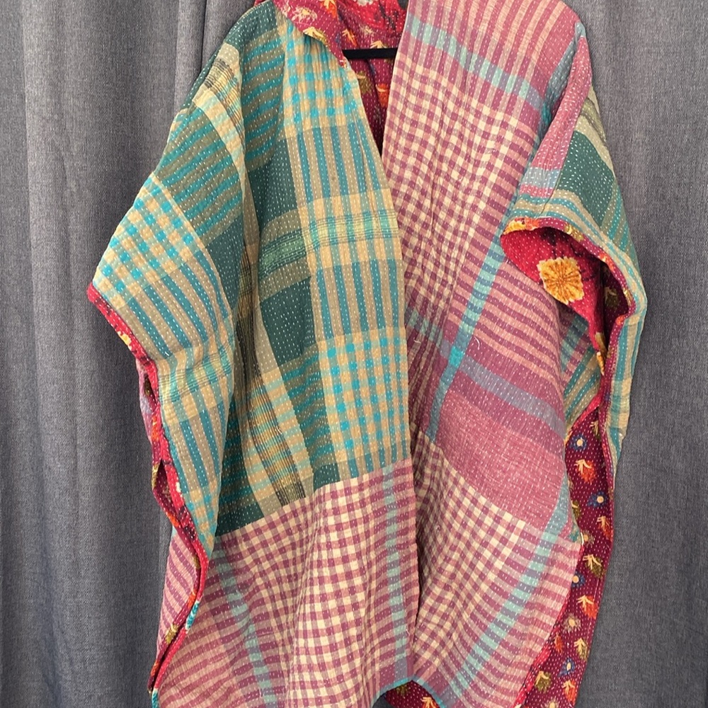 Kantha Coat - Picture 4 of 6